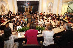 Reunião Solene para entrega do Prêmio Prefeitura Amiga das Mulheres. Foto: João Bita