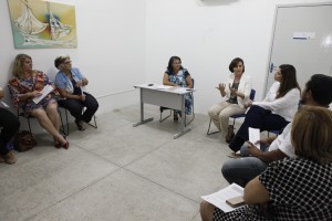 Visita técnica da Comissão Especial da Microcefalia, coordenada pela dep. Socorro Pimentel (PSL), ao Serviço Municipal de Referência à Microcefalia (Distrito de N.Sra. do Ó).