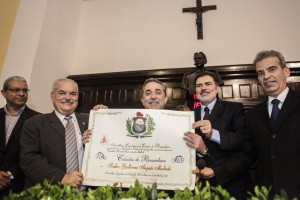 Reunião Solene de entrega do Título de Cidadão Guilherme Augusto Machado, por solicitação do deputado Ricardo Costa