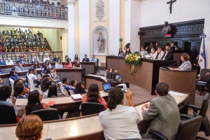 DEBATE - Programação contou com Grande Expediente Especial, que discutiu conceitos e políticas de manutenção dos espaços culturais. Foto: João Bita