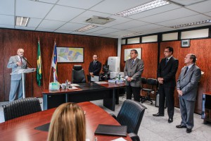 Convênio foi assinado na sede do TRE. Foto: Henrique Genecy