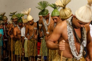 Celebração  mistura espiritualidade, cultura e  reflexões políticas. Foto: Rinaldo Marques. 