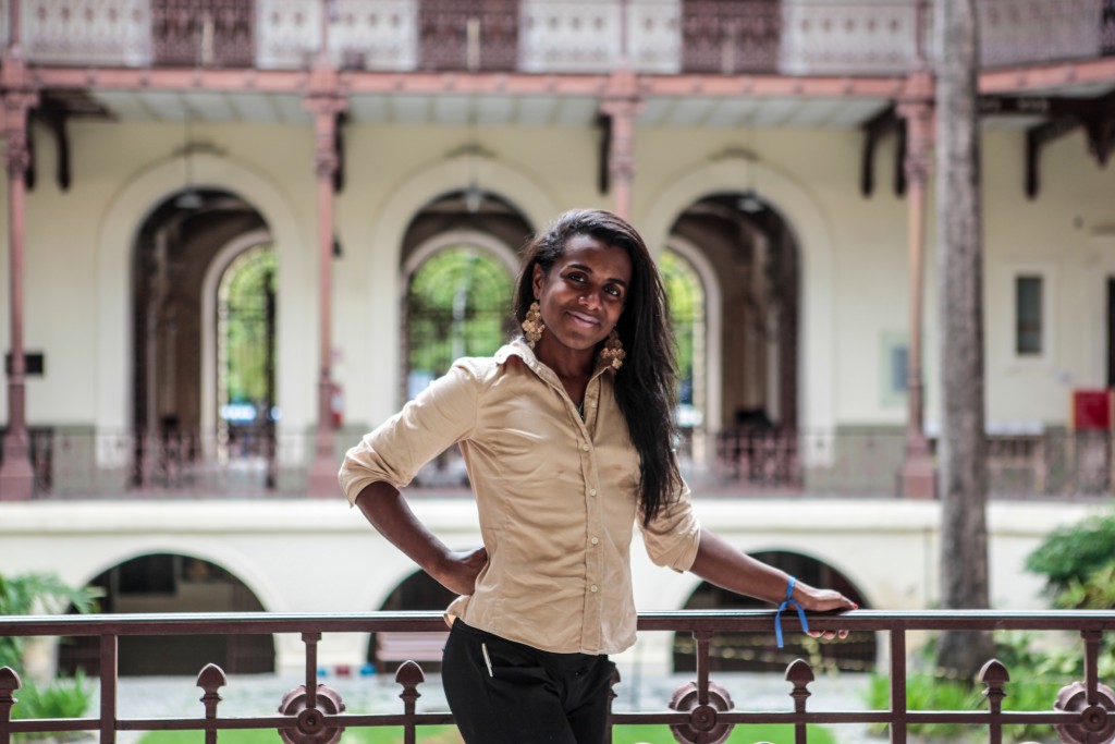 INEDITISMO - Robeyoncé Lima é a primeira mulher transexual a ingressar na Faculdade de Direito do Recife. Ela se forma neste mês. Foto: Giovanni Costa