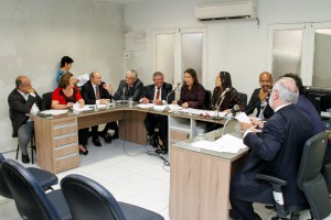Em reunião da Comissão de Justiça, deputados aprovam projeto que pode gerar economia de água. Foto: Jarbas Araújo. 