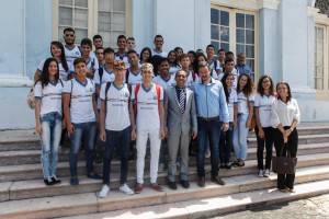 Alunos da rede estadual fazem visita à Assembleia. Foto: Rinaldo Marques. 