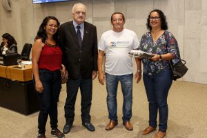 Aula de Cidadania com alunos da Escola Marechal Costa e Silva