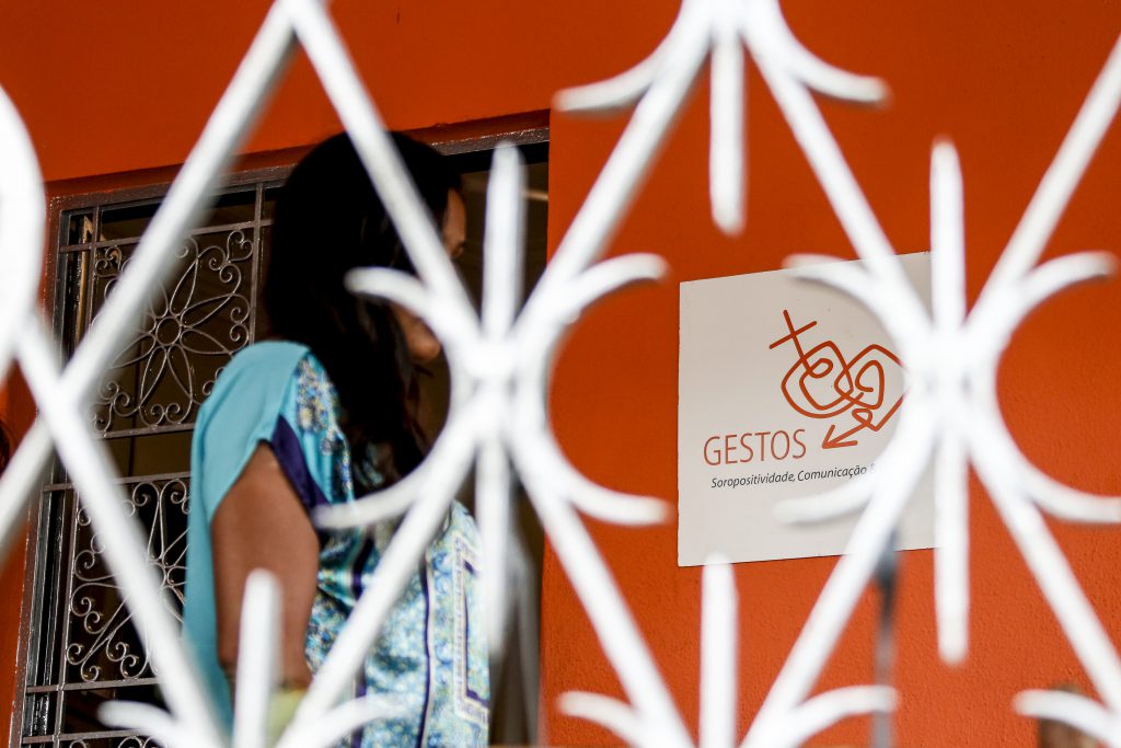 GRAVIDEZ - Graças ao tratamento, nenhum dos quatro filhos de Aline* contraiu HIV. Foto: Kerol Correia