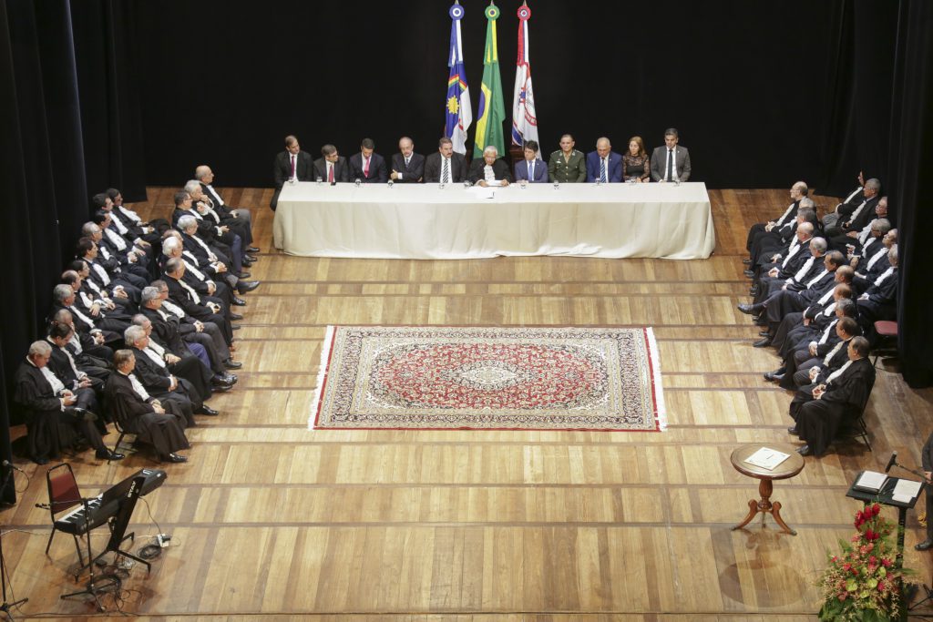 Entrega da medalha do Mérito Judiciário