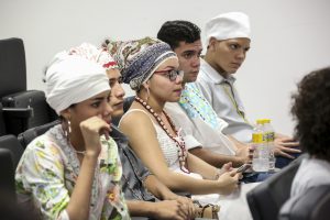 ENCONTRO - Lideranças religiosas fizeram questionamentos e sugestões ao texto original da proposição. Foto: Sabrina Nóbrega