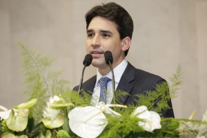 GRATIDÃO - Eleito para ocupar uma vaga na Câmara dos Deputados a partir de 2019, o deputado agradeceu o apoio que recebeu de deputados, servidores e eleitores. Foto: Roberto Soares