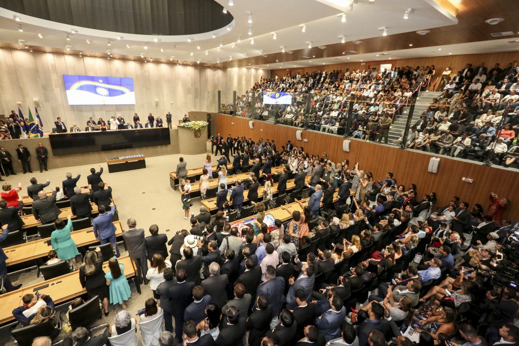 Solenidade de posse dos deputados eleitos para a 19ª Legislatura Estadual