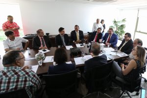Reunião para discutir dois projetos de Lei sobre segurança pública