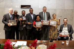 AUTORIA - Solicitação da homenagem foi feita por Isaltino Nascimento, que foi um dos fundadores e chegou a presidir o sindicato. Foto: Neto Lima