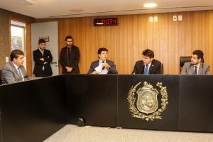 FUTURO - Objetivo é conhecer de perto os projetos do Governo do Estado para que o local possa sediar jogos e eventos esportivos. Foto: Roberto Soares