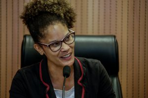 META - “Estamos fazendo o possível para que tudo que chegue seja encaminhado.” Foto: Roberta Guimarães
