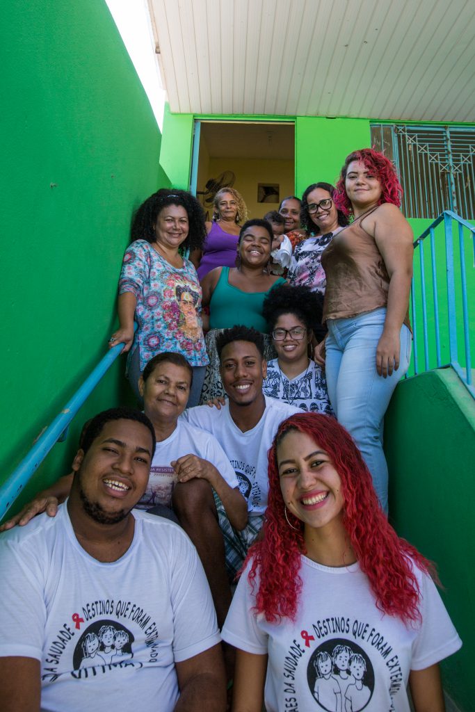 COLETIVO - Mães da Saudade faz parte do Grupo Comunidade Assumindo suas Crianças, fundado em 1986 para garantir políticas públicas para os mais jovens. Foto: Roberta Guimarães