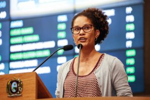 DENÚNCIAS - “Norma foi um divisor de águas nas políticas de enfrentamento à violência contra a mulher no Brasil”, frisou Jô. Foto: Roberto Soares