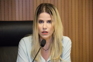 RELATÓRIO - Análise do PL 2024/2018, de Priscila Krause, ficou a cargo de Fabíola Cabral, que preside o colegiado. Foto: Roberta Guimarães