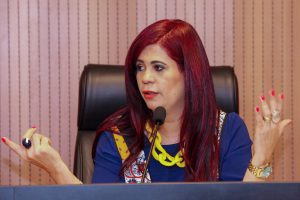 ATUAÇÃO - Para Gleide Ângelo, foco legislativo na mulher não é “privilégio, mas necessidade”: “Precisamos reparar a desigualdade que existe entre os gêneros”. Foto: Evane Manço