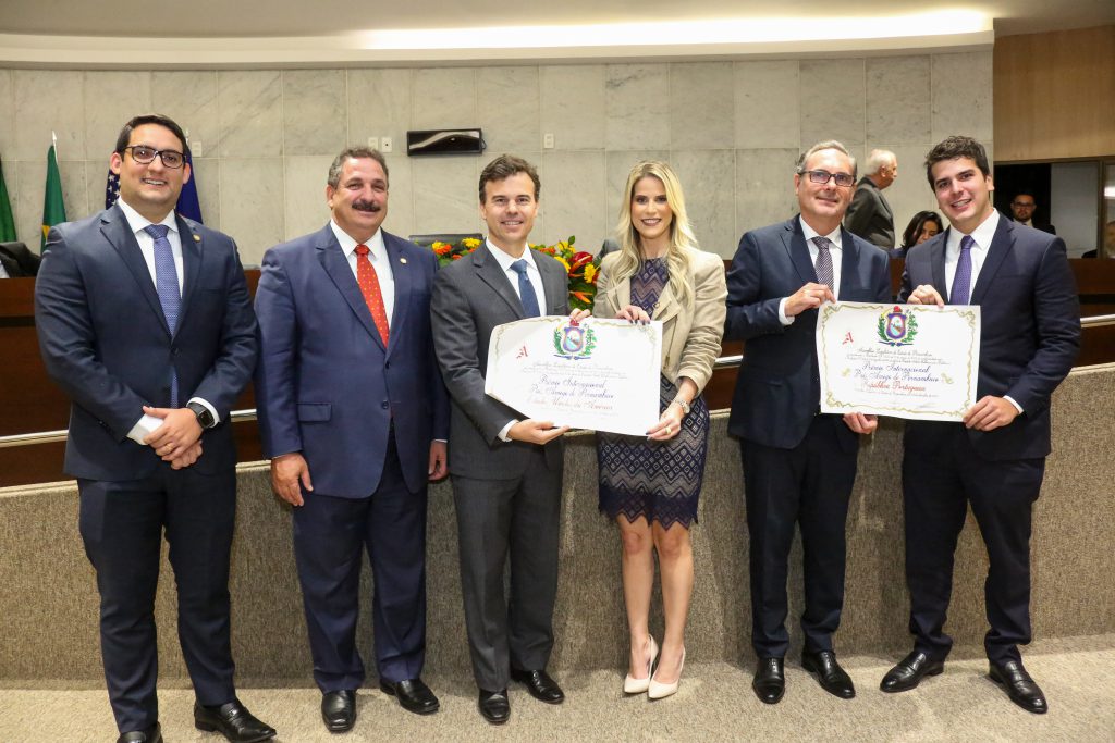 Reunião Solene de entrega do Prêmio País Amigo de Pernambuco aos Estados Unidos e Portugal