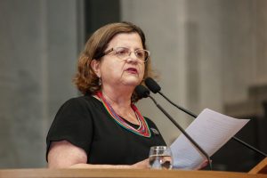 DESEMPENHO - “Gostaria de ressaltar o esforço e o compromisso dos docentes, em particular daqueles que se dedicam à pesquisa.” Foto: Roberto Soares