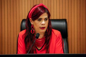 OBJETIVO - Autora da matéria, Gleide Ângelo explica que não há aumento nas despesas do Estado, mas uma nova possibilidade de destinação de recursos. Foto: Roberta Guimarães