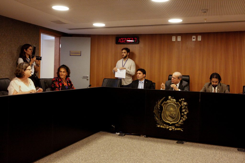 AGENDA - Colegiado também registrou a realização, na próxima segunda, de audiência pública sobre a PEC do Fundeb. Foto: Evane Manço