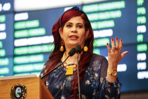 APOIO - “Política pública para mulher não é privilégio, mas necessidade.” Foto: Roberto Soares
