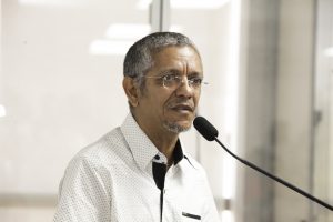 PREOCUPAÇÃO - Alíquota linear de 14% foi questionada por lideranças sindicais, representadas por Paulo Rocha, presidente da CUT: “Aumento de 0,5% pode parecer pouco, mas terá grande impacto para servidores que ganham menos”. Foto: Nando Chiappetta