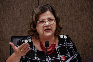 ABSTENÇÃO - Teresa Leitão argumentou que mudança mais ampla na lei sobre violência obstétrica vem sendo discutida com entidades da sociedade civil. Foto: Roberta Guimarães