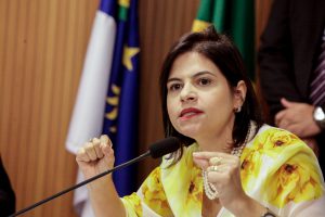 CONTRAPONTO - Priscila Krause defendeu a progressividade das alíquotas como forma de diminuir desigualdades. Foto: Nando Chiappetta