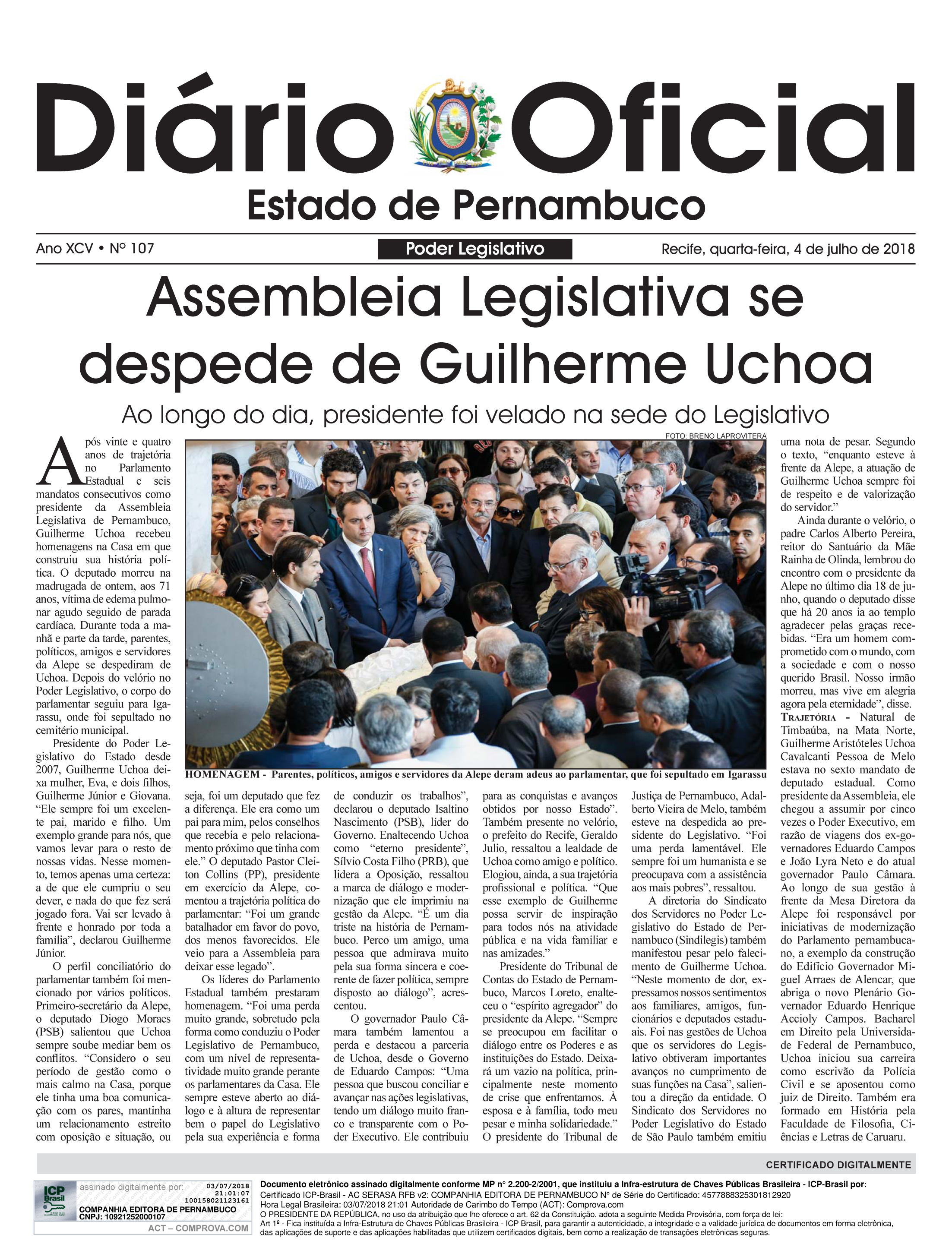 Alepe - Assembleia Legislativa do Estado de Pernambuco