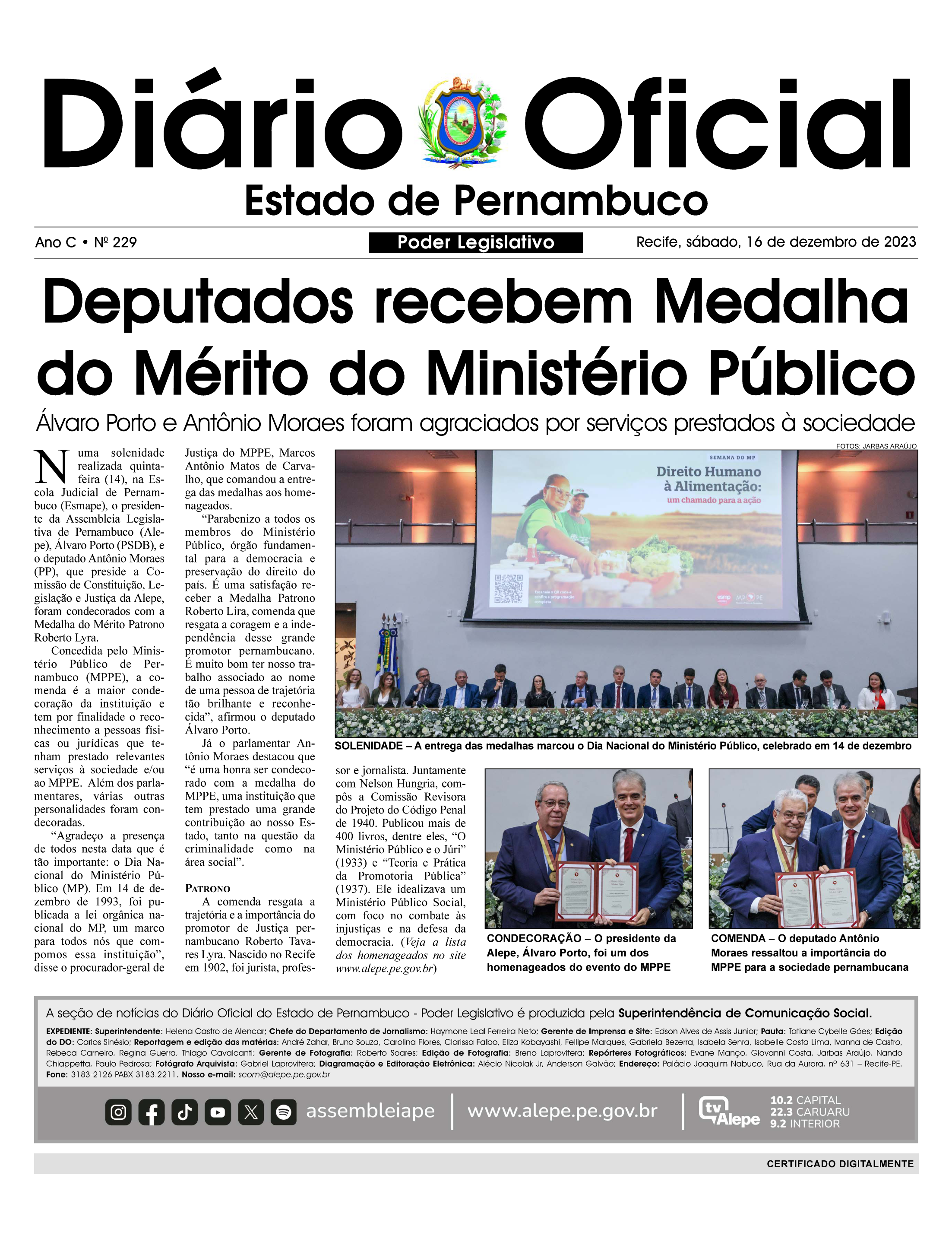 18/03/1993 - Assembleia Legislativa do Estado de Pernambuco