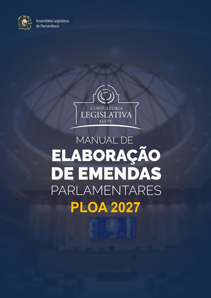 Manual de Elaboração de Emendas Parlamentares PLOA 2027