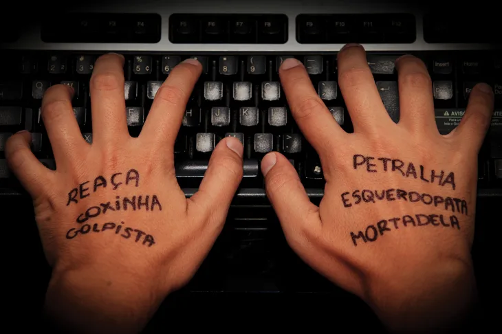 Para especialistas, anonimato encoraja posicionamentos radicais na Internet. Foto: Henrique Genecy