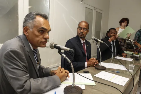 APELO - Presidente do colegiado sugeriu que Governo convide a sociedade para rediscutir matéria. Foto: João Bita