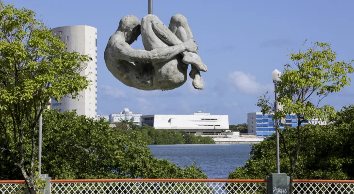 MARCO - Localizado na praça Padre Henrique, na Rua da Aurora (Centro do Recife), Monumento Tortura Nunca Mais homenageia mortos e desaparecidos políticos. Foto: Jarbas Araújo
