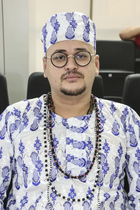 PROPOSIÇÃO - Pai Edson avalia que proposta de Estatuto Estadual da Liberdade Religiosa abre brechas para violações contra grupos religiosos minoritários. Foto: Sabrina Nóbrega