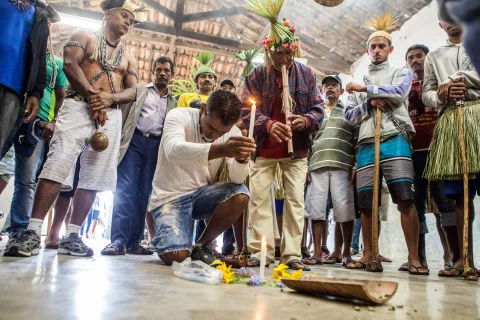 NÚMEROS - Cerca de 897 mil índios viviam no Brasil em 2010, segundo Censo. Lideranças e indigenistas temem mudanças propostas no Congresso. Foto: Rinaldo Marques