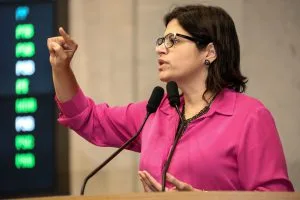 TERCEIRIZADOS - Priscila Krause informou que haveria profissionais ganhando abaixo do salário mínimo. Foto: Roberto Soares