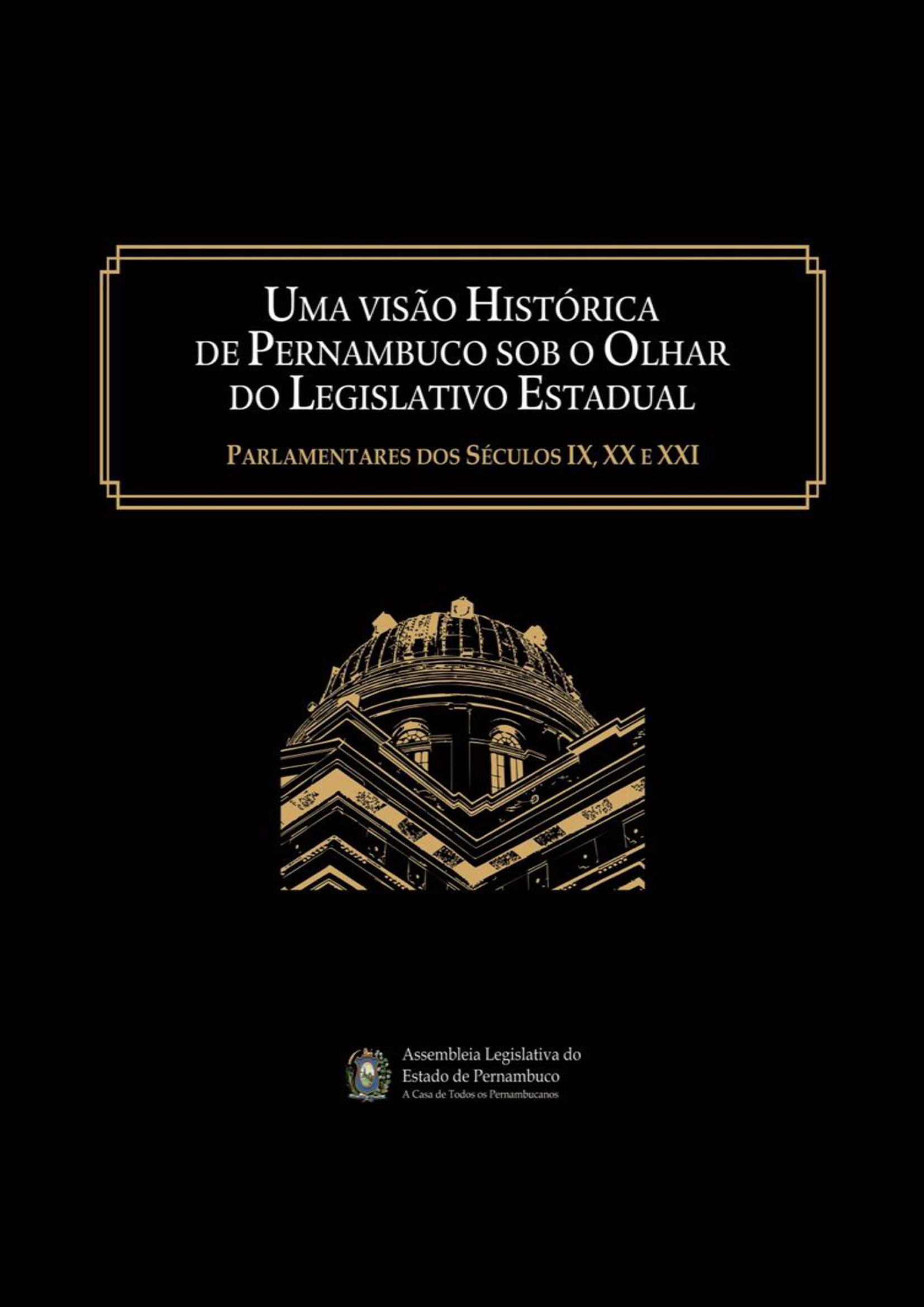 capa preta do livro