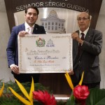 TRAJETÓRIA - Homenagem reconhece contribuição do radialista para o desenvolvimento do esporte no estado. Foto: Jarbas Araújo